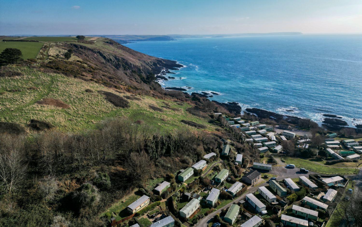 Revelstoke Park House Noss Mayo Exterior foto